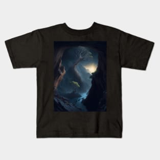 Mystic Luminous Enigma Kids T-Shirt